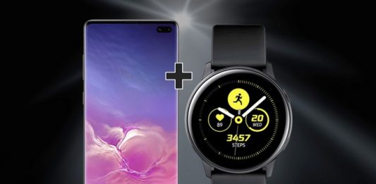 Smartwatch zum Samsung Galaxy S10 Plus Vertrag