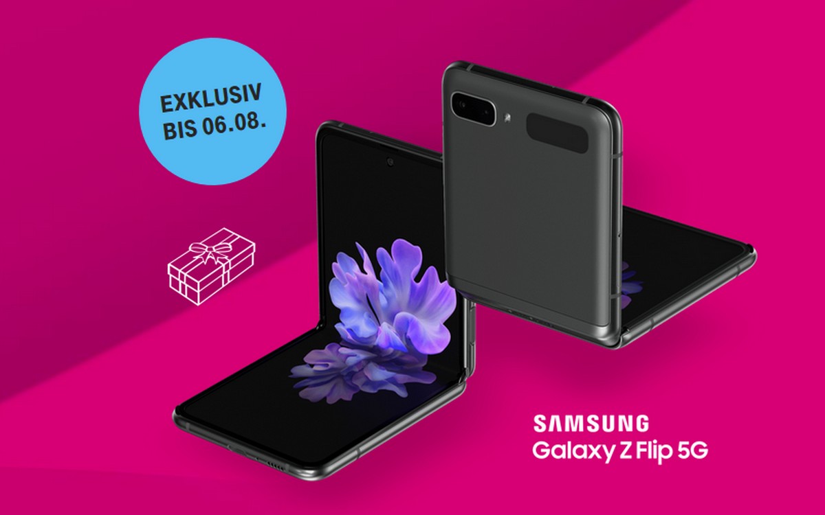 Telekom Aktion mit exklusiver Geschenkbox zum Samsung Galaxy Z Flip 5G