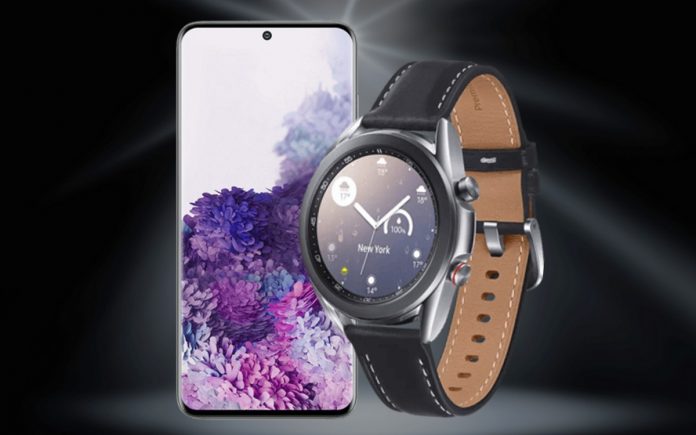 Smartwatch zum Samsung Galaxy S20 Vertrag
