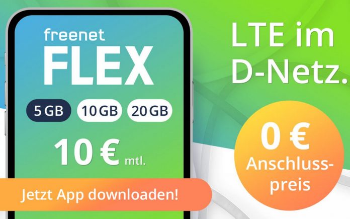 freenet FLEX ohne Anschlusspreis