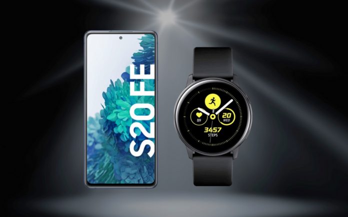 Samsung Galaxy S20 FE (4G) mit Smartwatch (Watch 4)