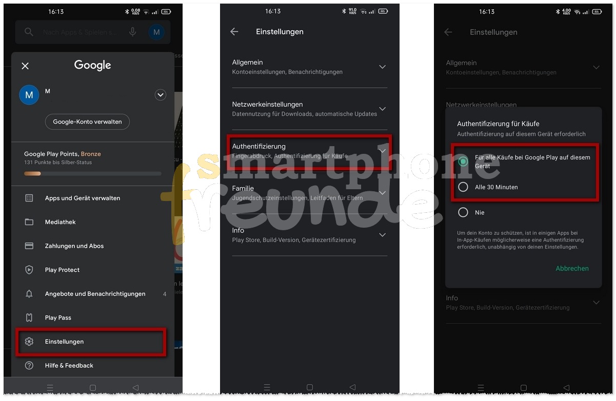 In-App-Käufe in Android deaktivieren